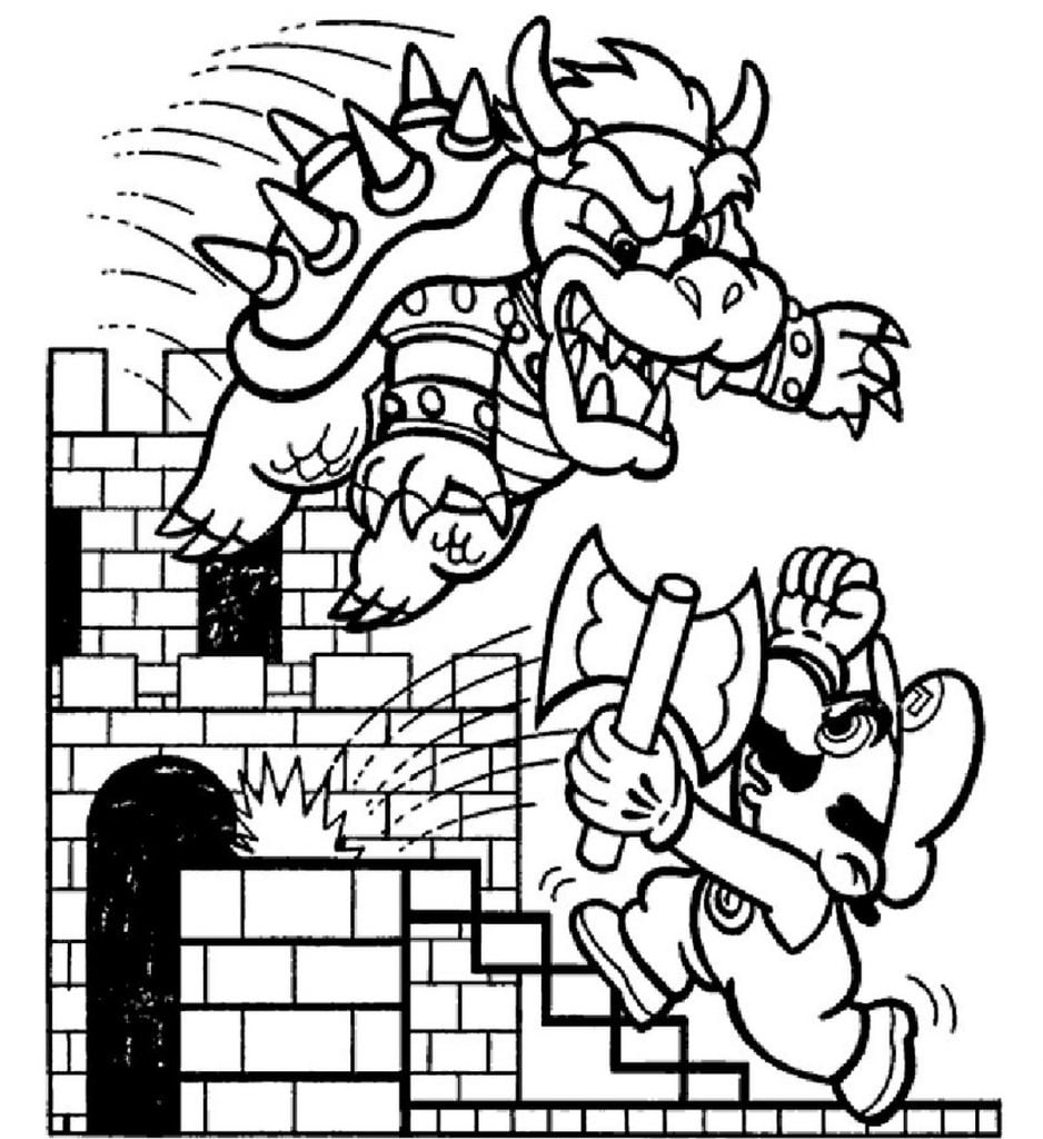 Mario prieš drakoną