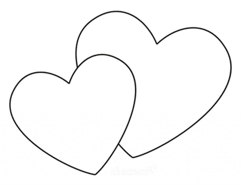 Symbole d'amour coloriage