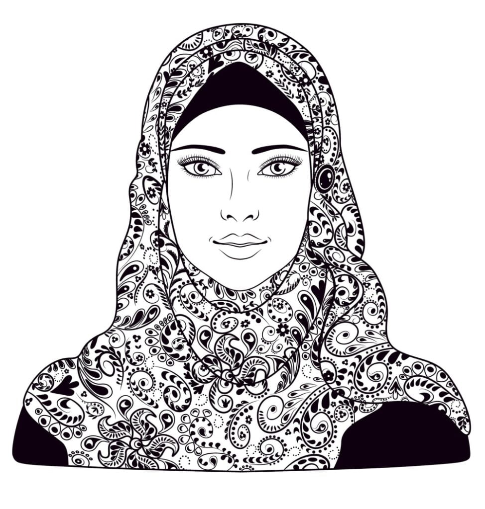 muslimsk kvinne