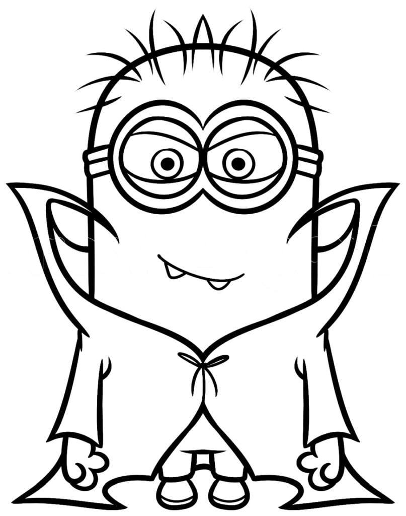 Minion de Pimpačkiuk para colorear