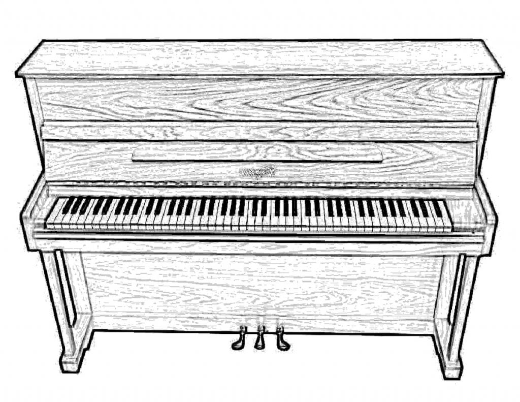 Klavir za boju