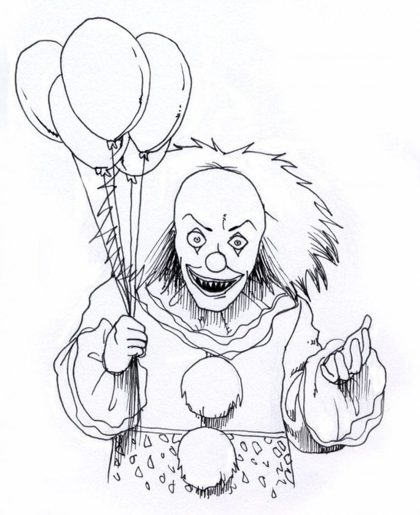 Evil clown