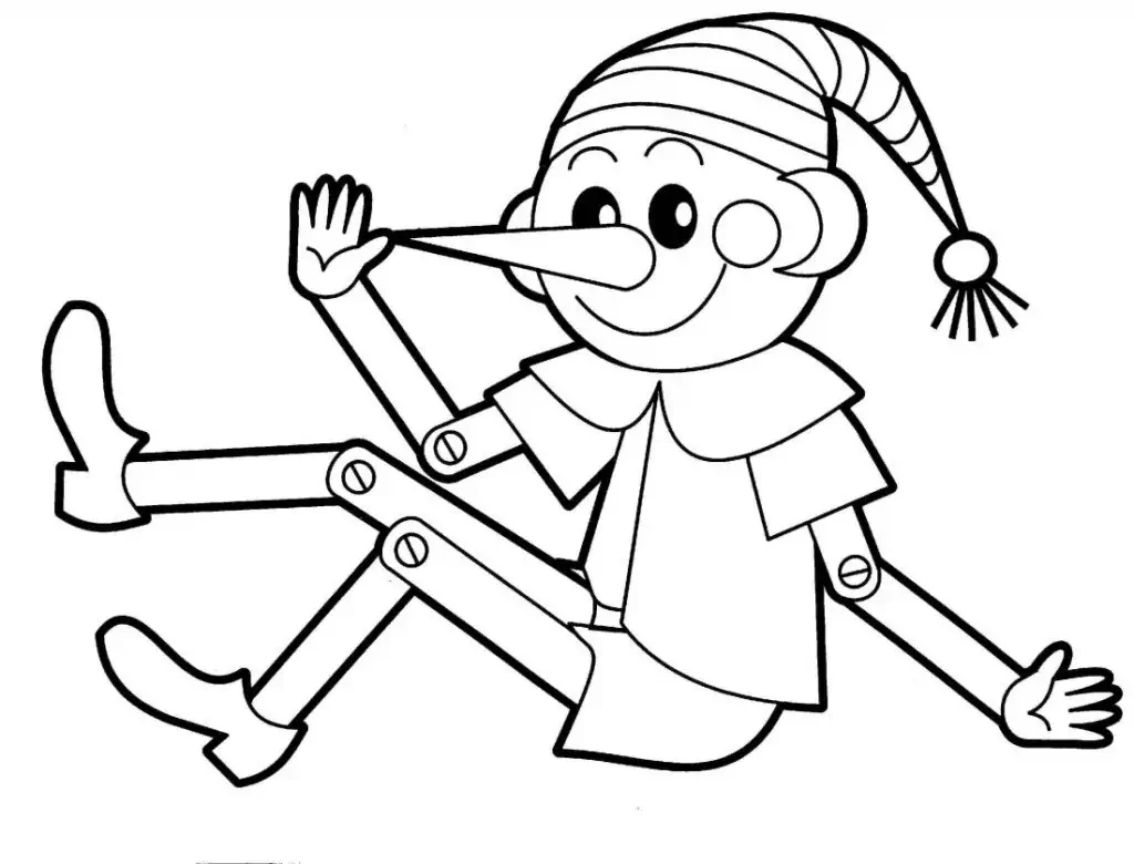 Pinocchio la culoare
