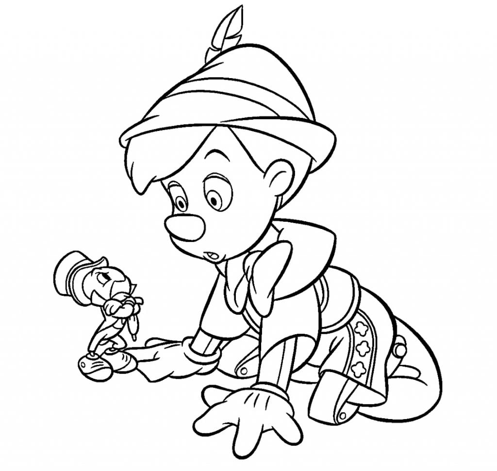 Pinocchio og græshoppen