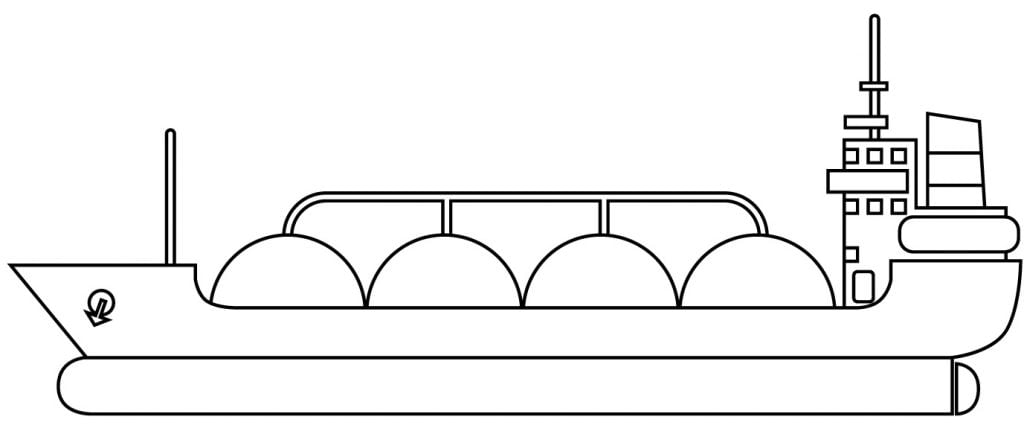 Statek terminalu gazu skroplonego SDG