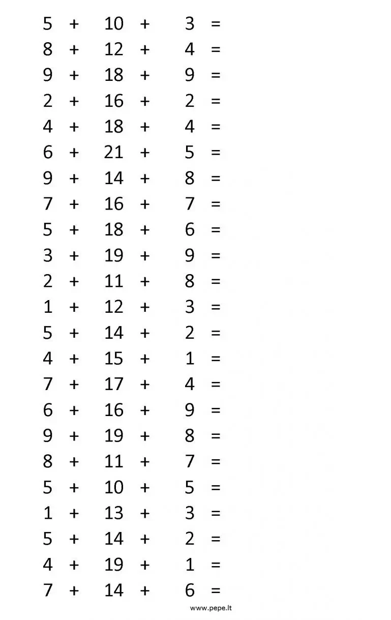 Matematisk komposisjonsoppgave for andreklassinger