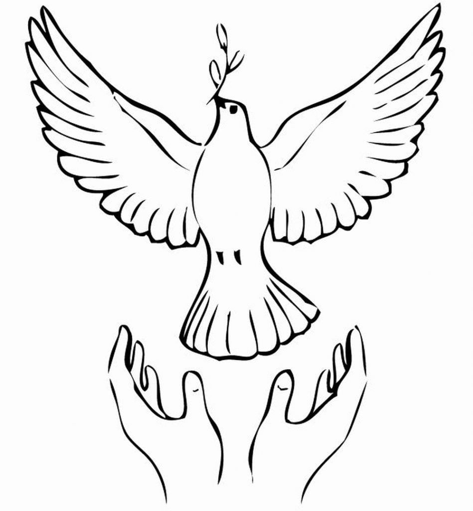 平和の鳩のシンボル