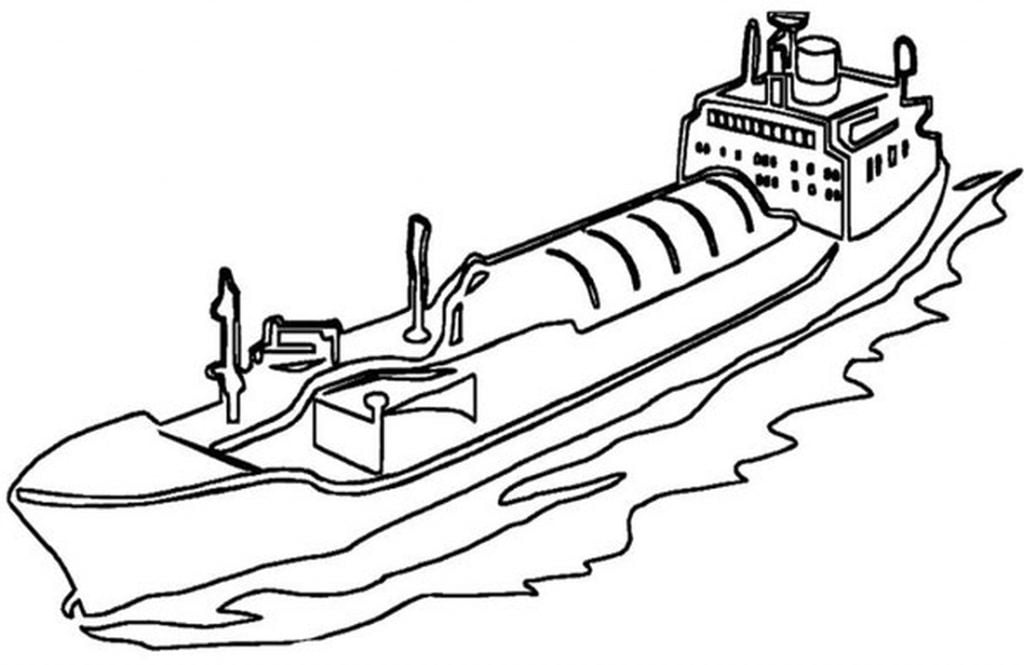 Tanker omaľovánky 