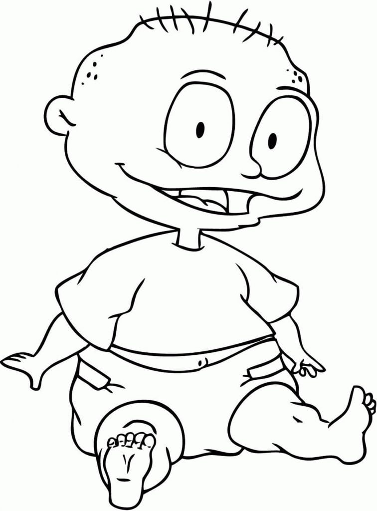 Tommy rugrats målarbilder