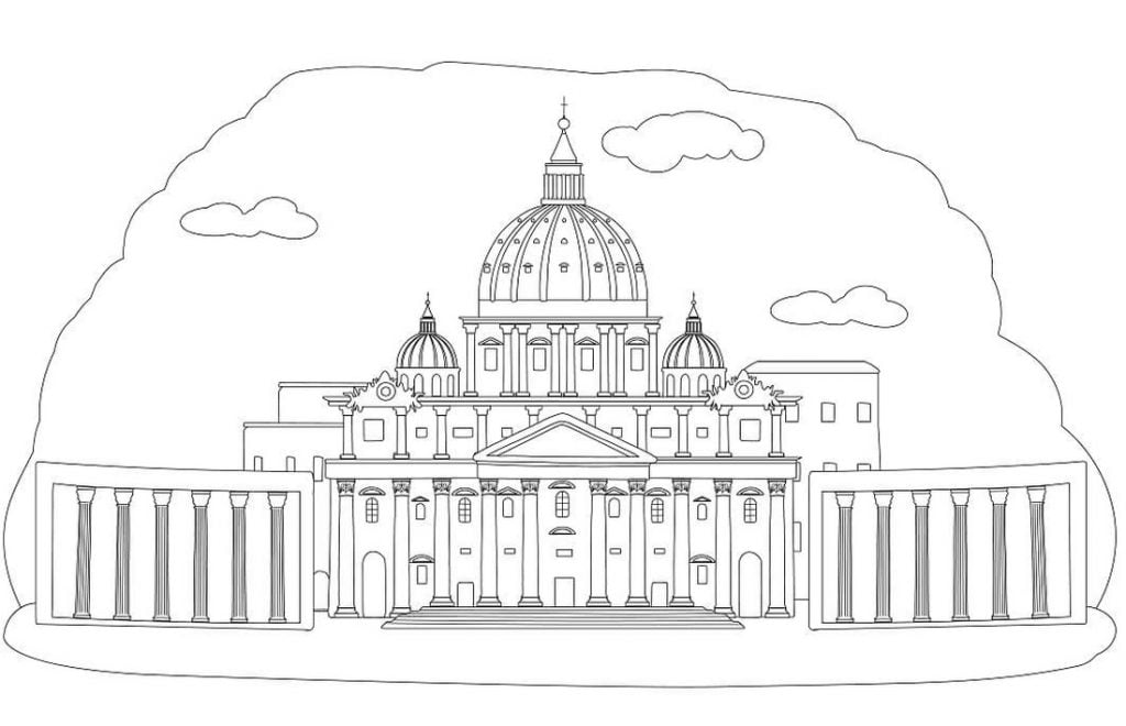 Vatikanas spalvinti