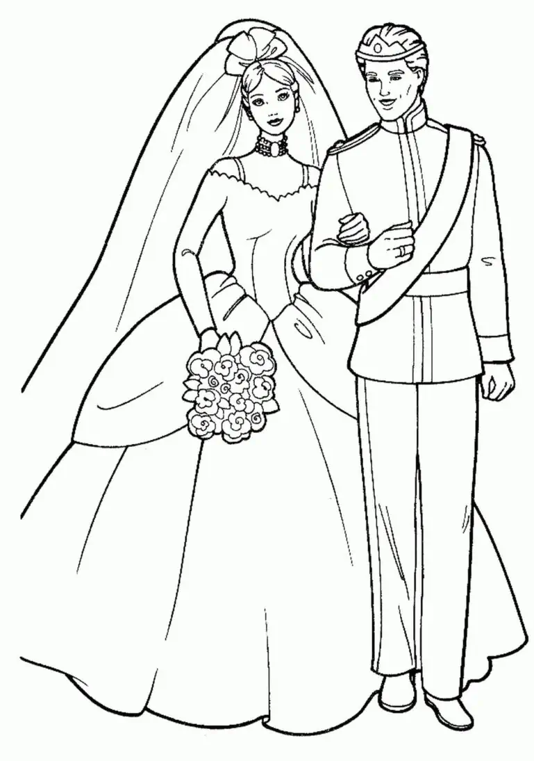 Colora il matrimonio