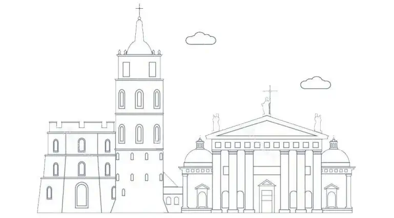Вільнюс на колір