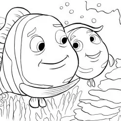魚は着色できません