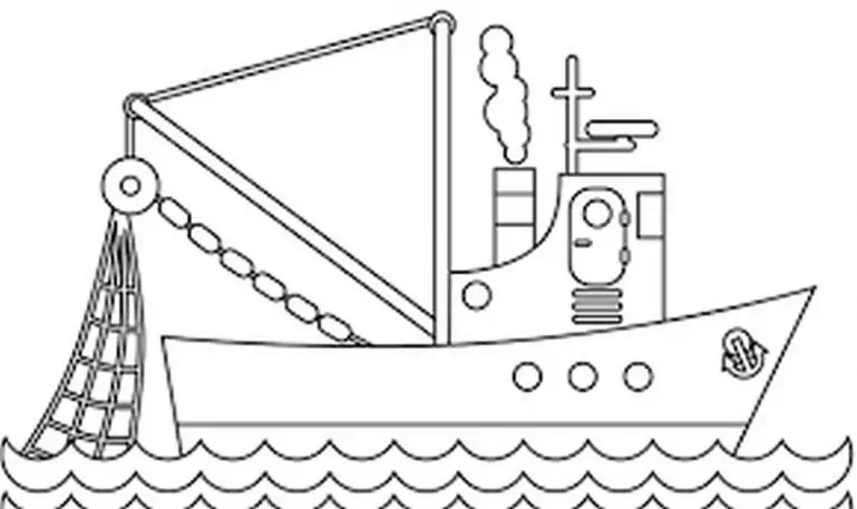 Boyama için gemiler ⛵