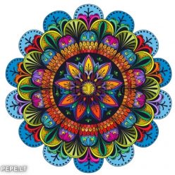 spalvota mandala