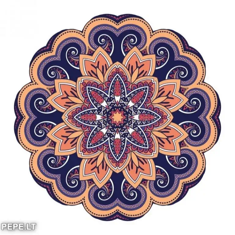 lituð mandala
