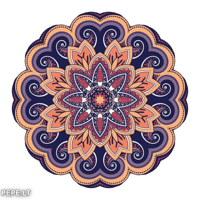 gekleurde mandala