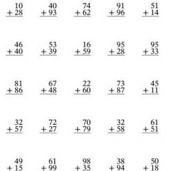 Matematikproblemer for tredje klasses elever