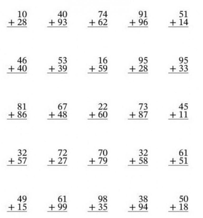 Matematické úlohy pro žáky třetí třídy
