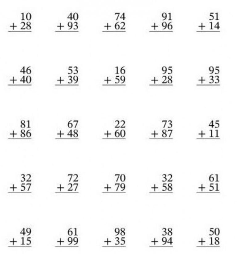 Üçüncü sınıf öğrencileri için matematik problemleri