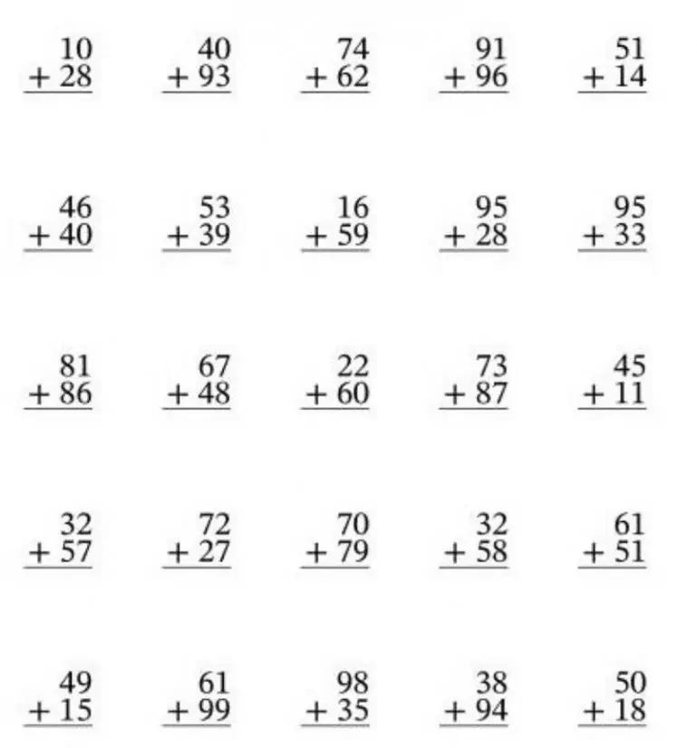 Matematički zadaci za učenike trećeg razreda