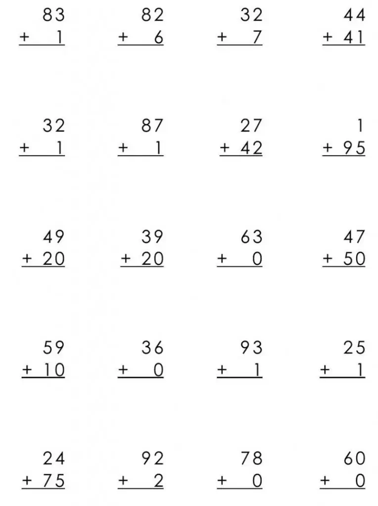 Zadatak iz matematike za učenike četvrtog razreda.