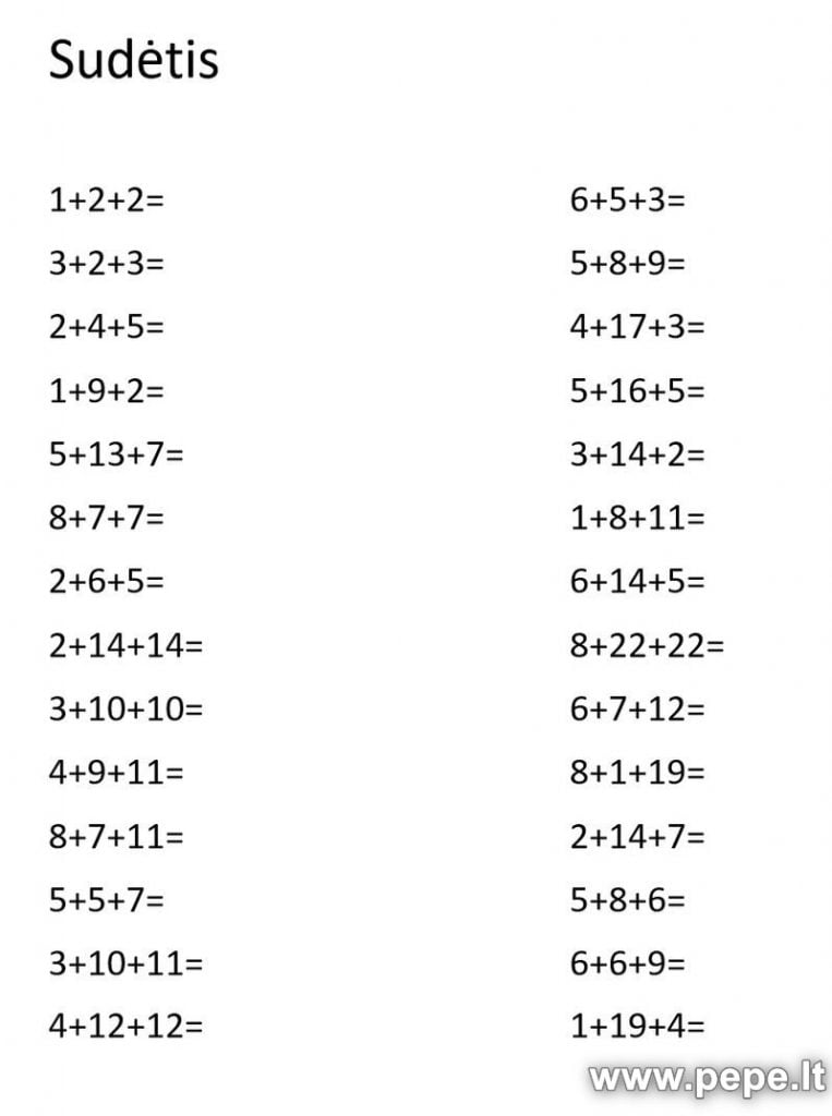 1-2 tareas de composición de clase.