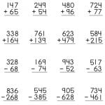Composición de matemáticas para quinto grado.