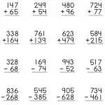 Komposisyon ng matematika para sa ikalimang baitang