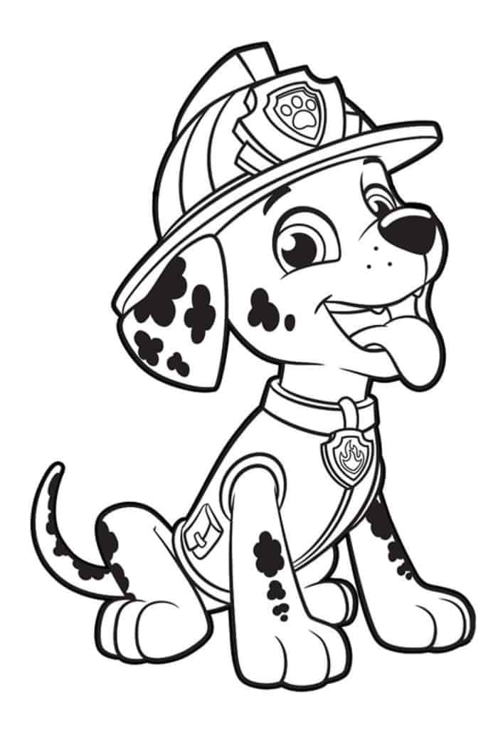 Disegni da colorare Paw Patrol