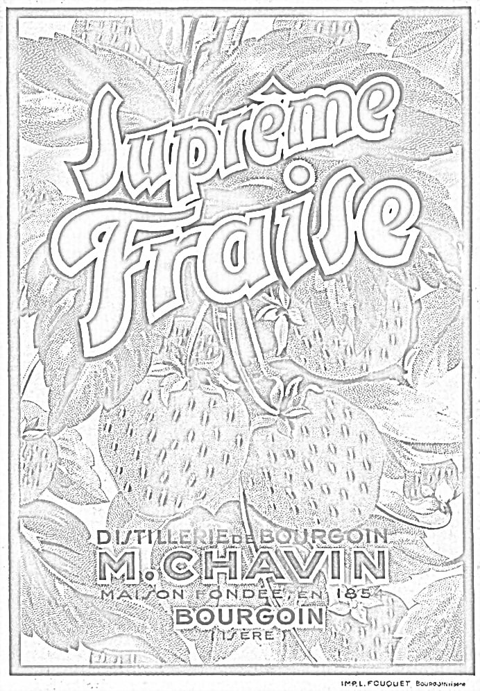 Colorant suprem de fraise