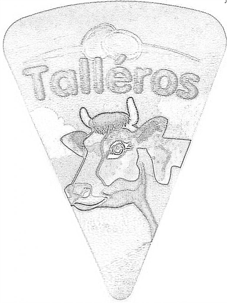 Rótulo de queijo Talleros