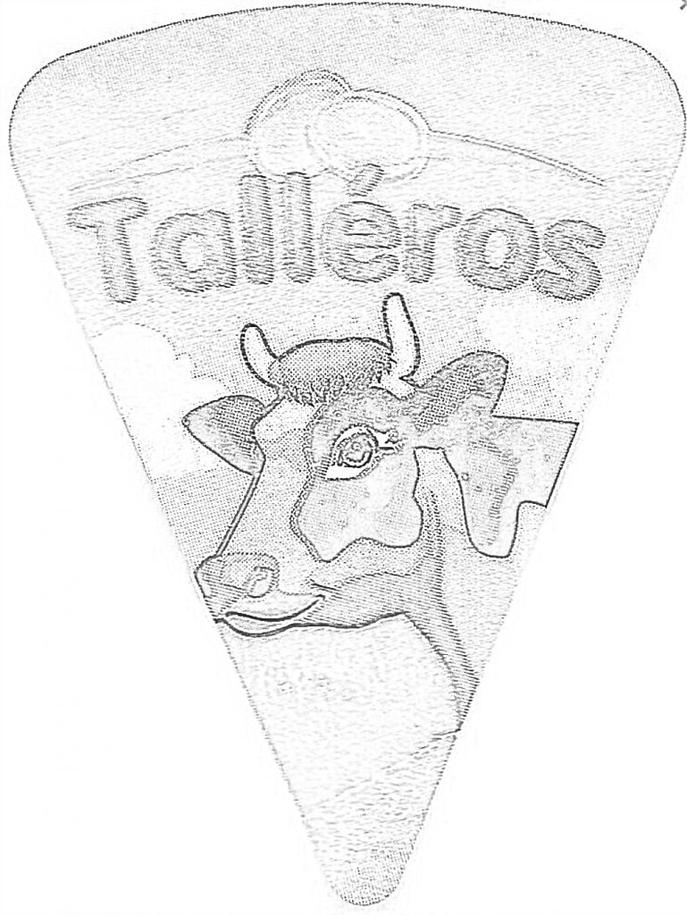 Etichetta del formaggio Talleros