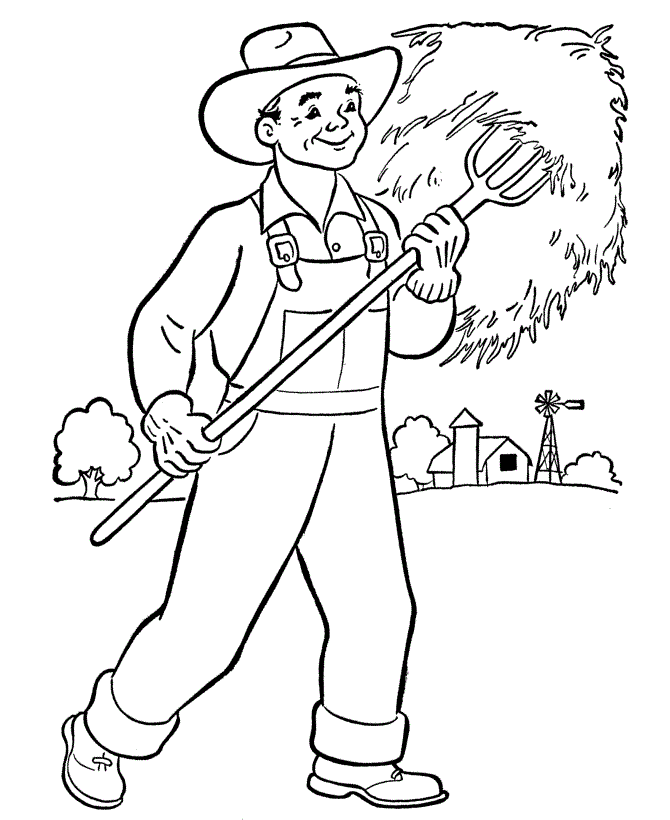 Lauksaimnieks krāsot