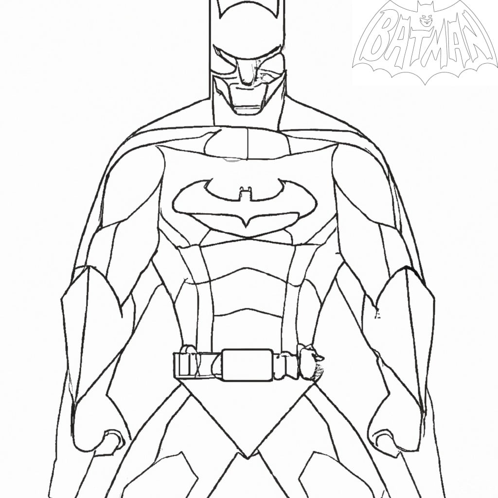 رسم Batman رسومات للتلوين