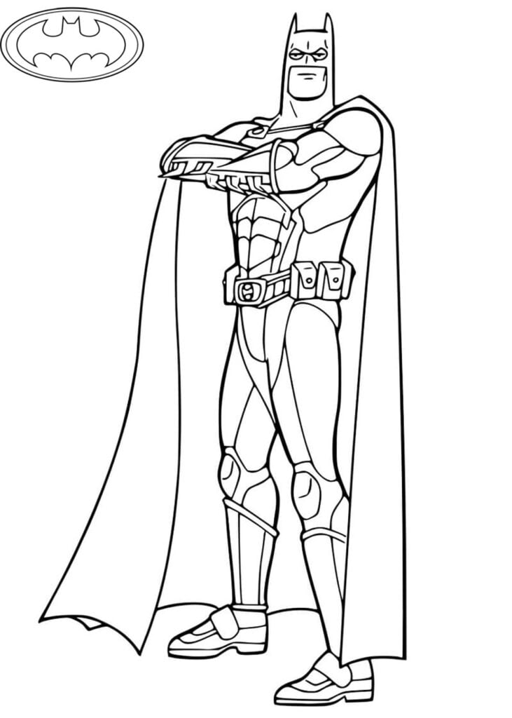 Batman para colorear