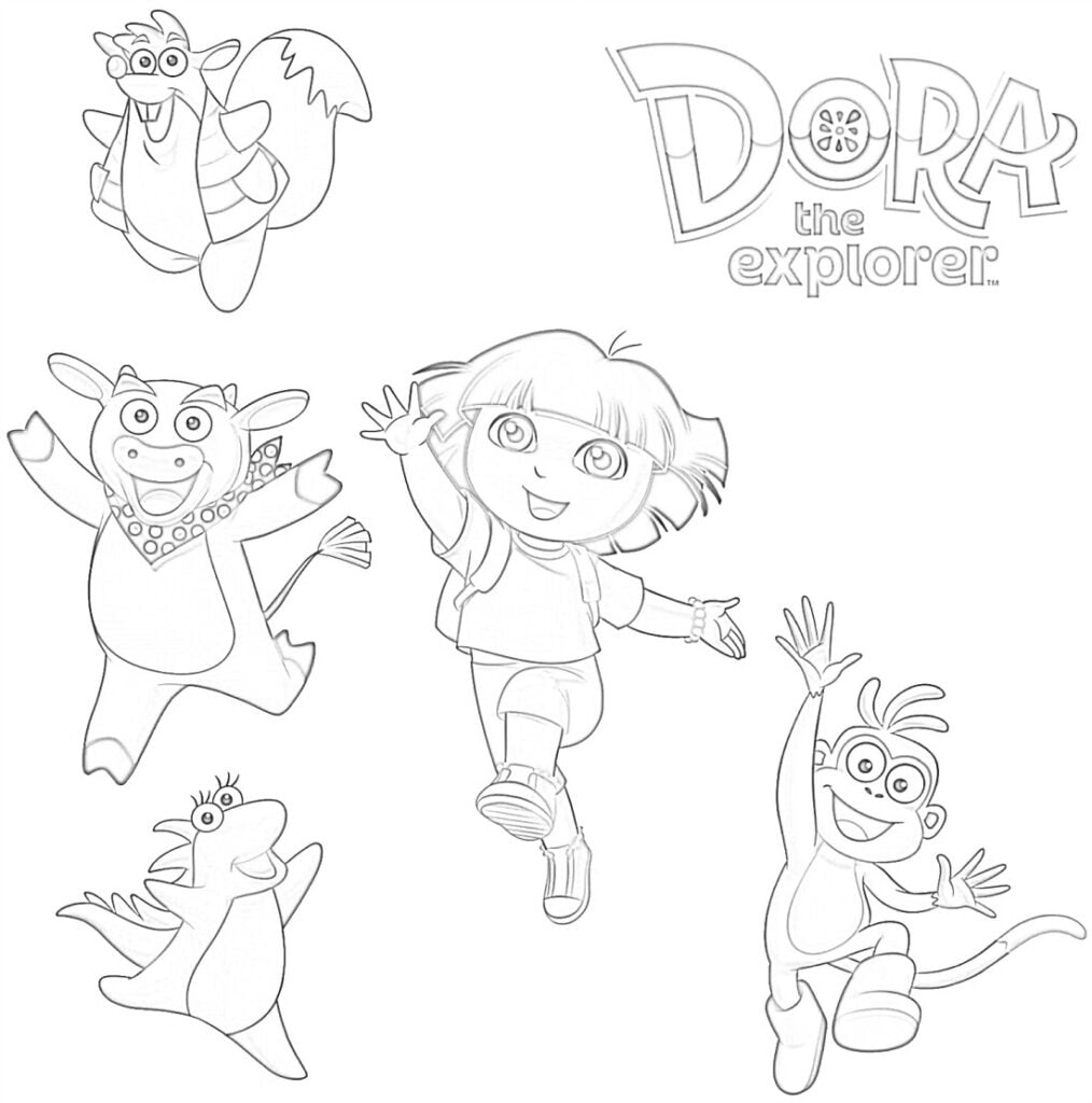 Dora:n ystävät