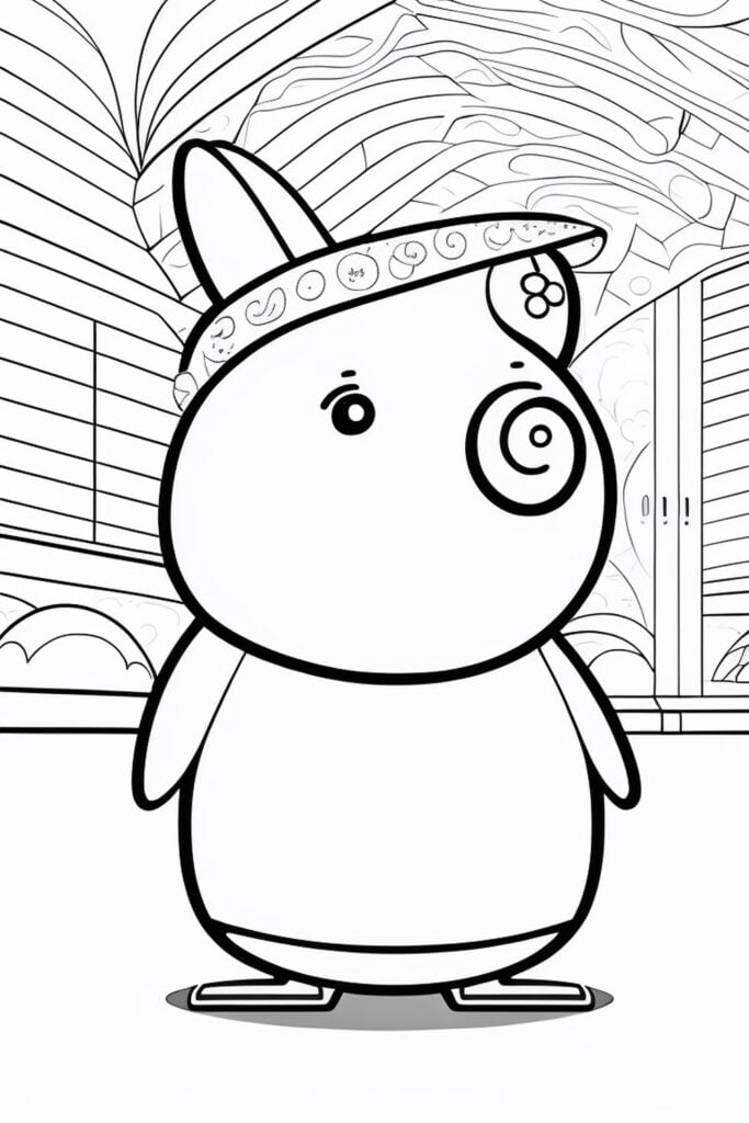 Desenhos de Peppa Pig - A Porquinha Peppa para colorir, jogos de pintar e  imprimir