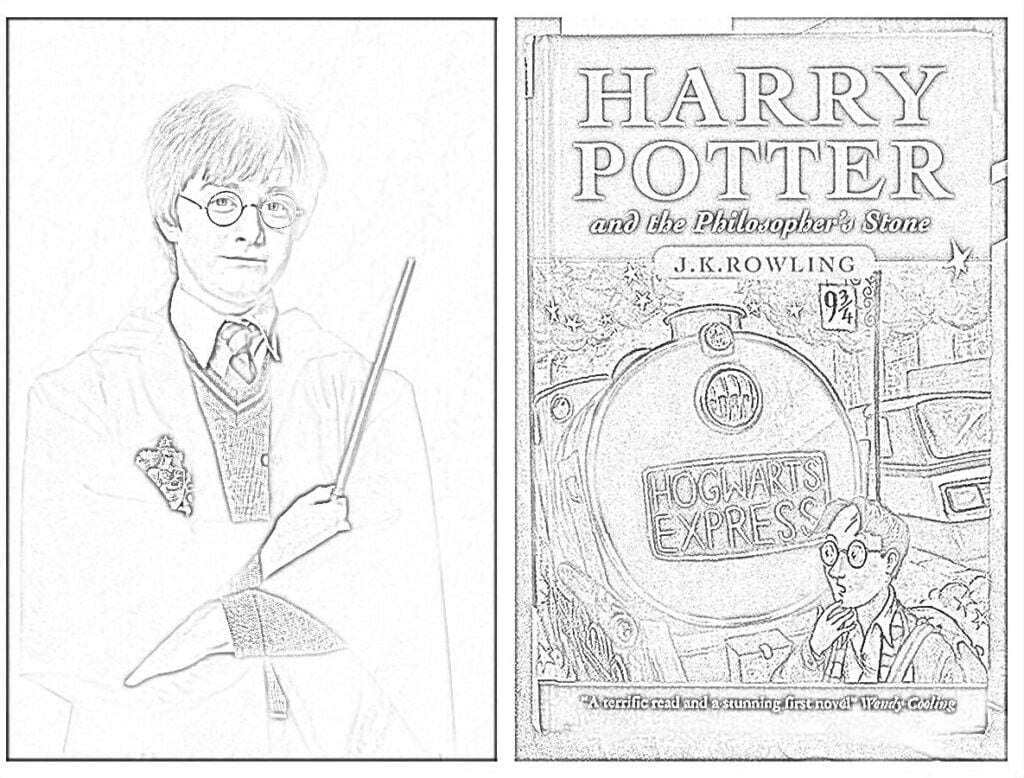 Harry Potter bók