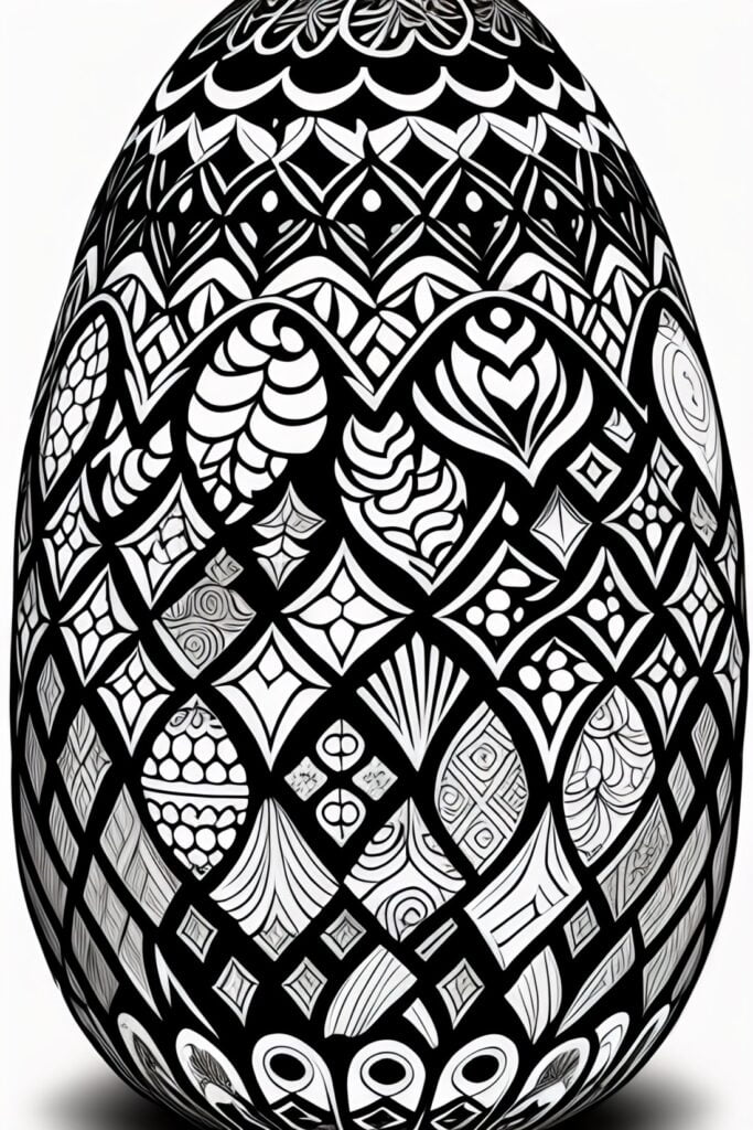 Black Easter Egg