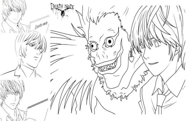 Light Iagami - Death note bojanka
