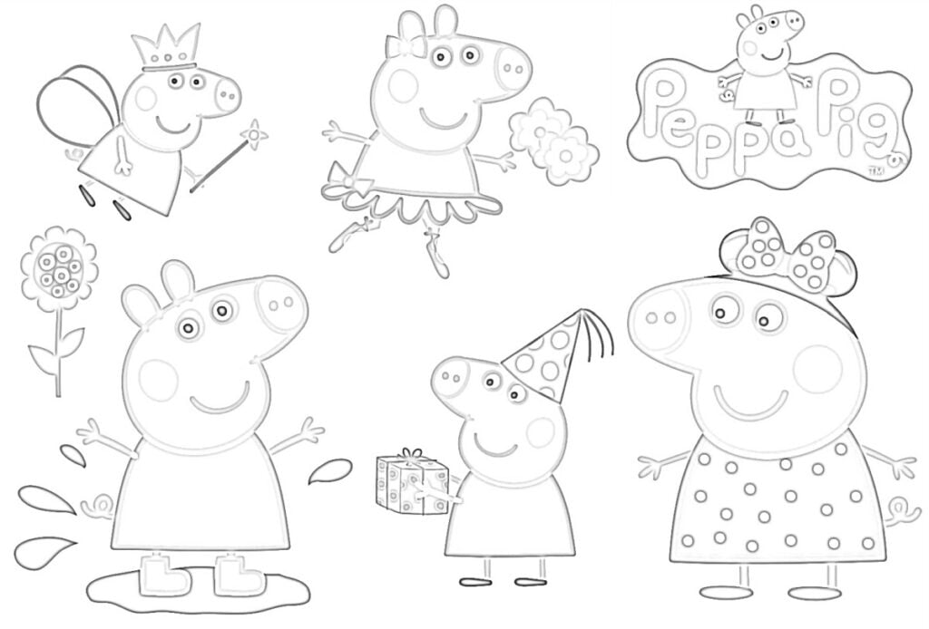 Peppa pig bizda ko'p