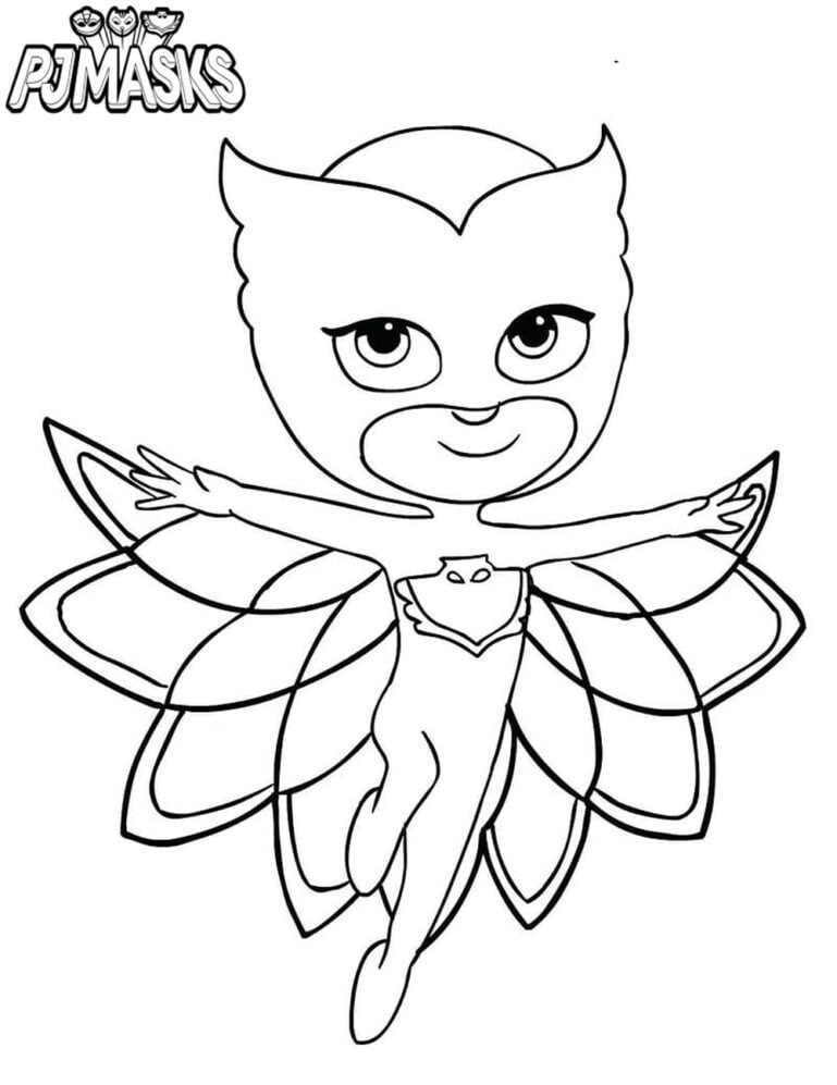 Dibujos de PJ Masks para colorear