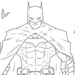 batman para colorear