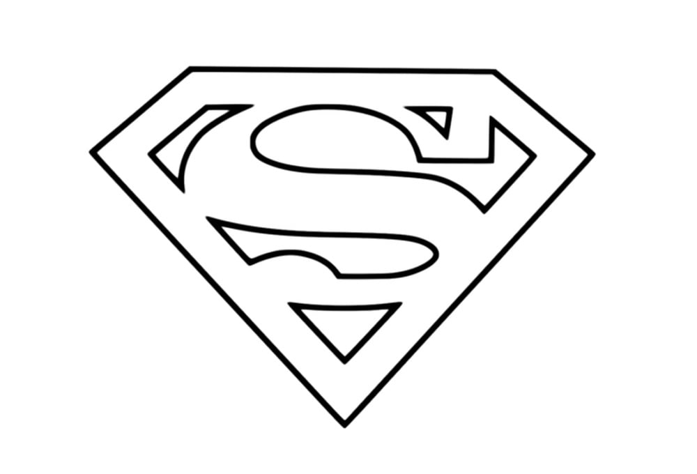 Superman 삼각 표시