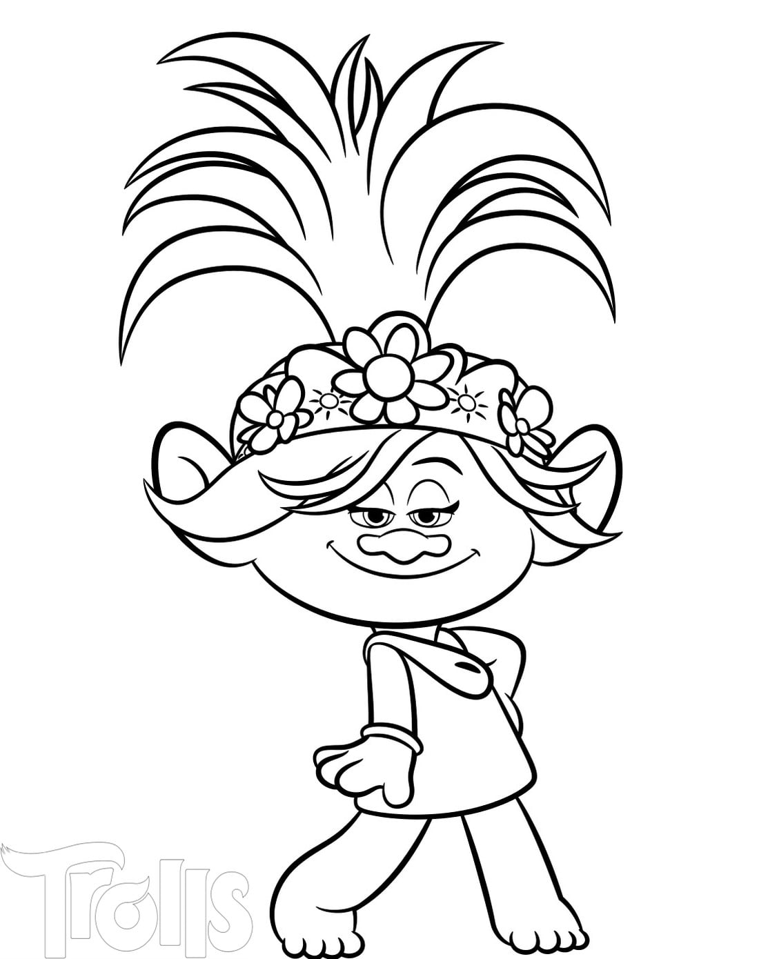 Trolls gambar untuk mewarnai 👹 – PEPE.LT