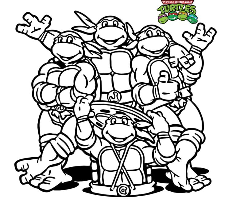 Ninjakilpikonnat V rityskuvat PEPE LT