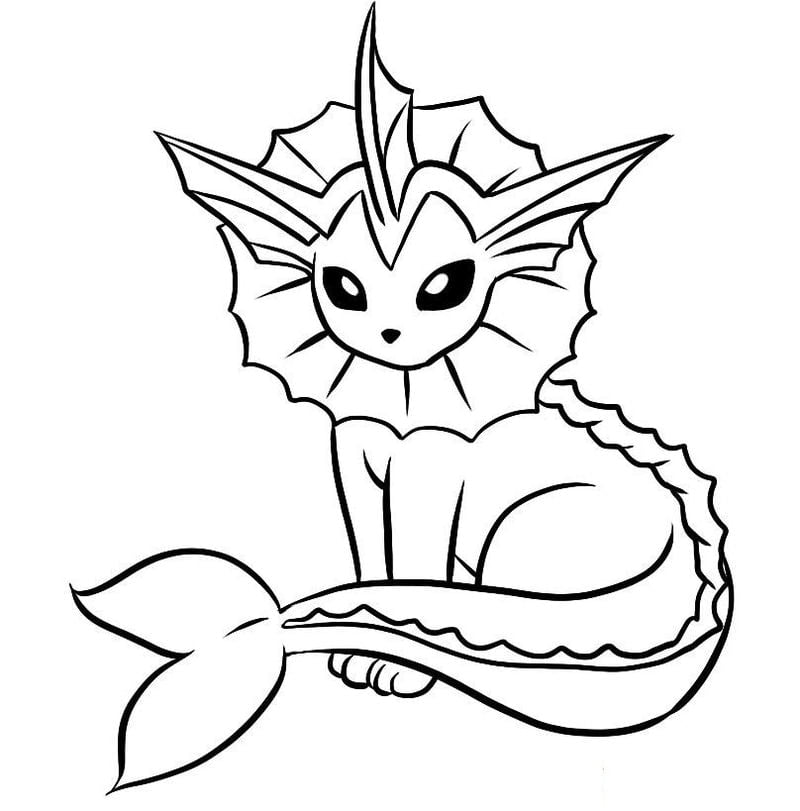 Màu sắc Vaporeon