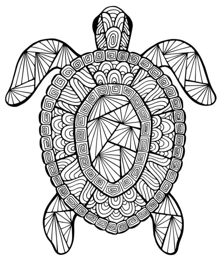 Mandala bojanka